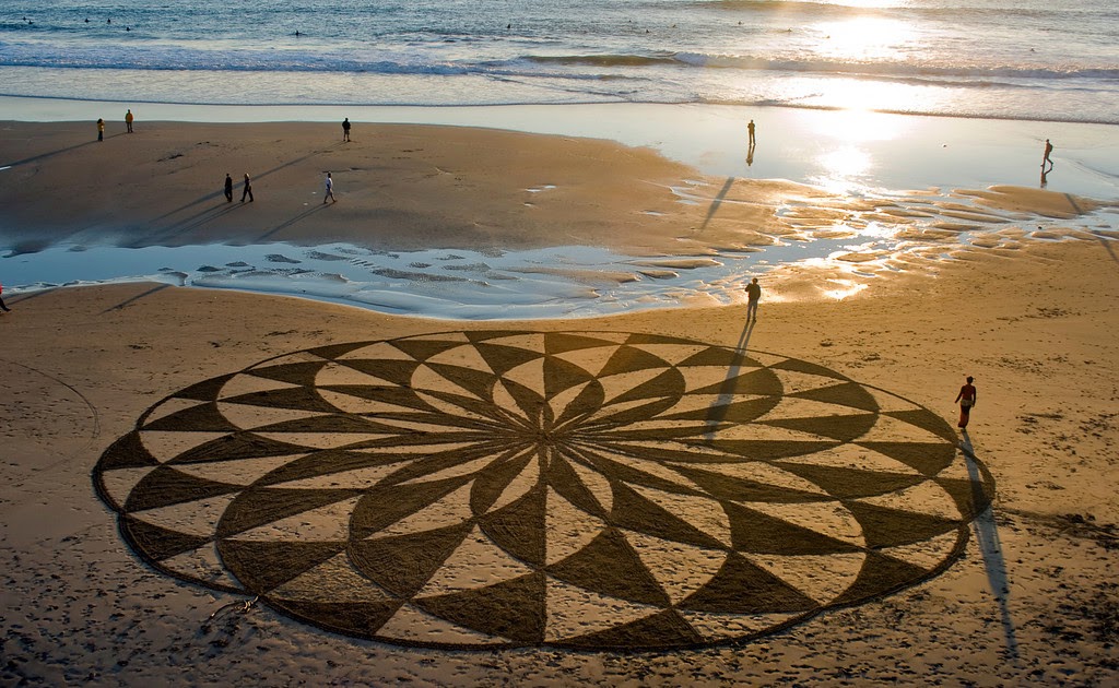 Mandalas Elevart Land Art Barcelona